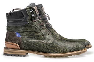 Floris van Bommel Schuhe sind trendige Schuhe für modebewusste Männer. Ob winterliche Boots, trendige Schnürschuhe oder sportliche Sneaker, bei jedem Modell ist deutlich erkennbar, dass es um individuelle Looks und Styles geht.