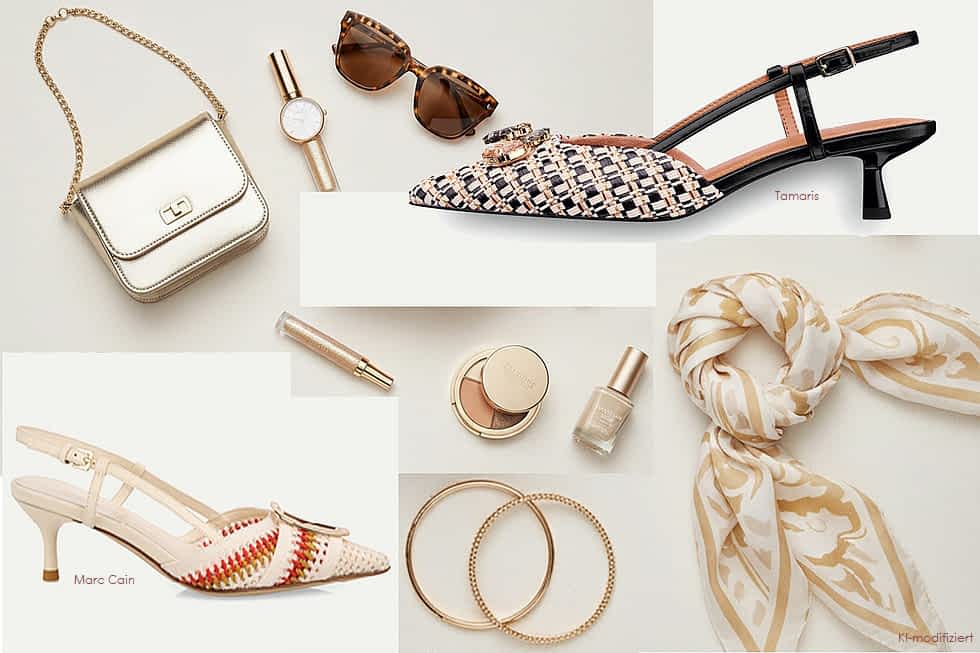 Elegante Slingpumps für Frühjahr-Sommer 2025 in verschiedenen Designs – von klassischen Nude-Tönen bis hin zu trendigen Metallic-Optiken, perfekt für Business, Freizeit und besondere Anlässe. Elegante Slingpumps für Frühjahr-Sommer 2025 in verschiedenen Designs – von klassischen Nude-Tönen bis hin zu trendigen Metallic-Optiken, perfekt für Business, Freizeit und besondere Anlässe.