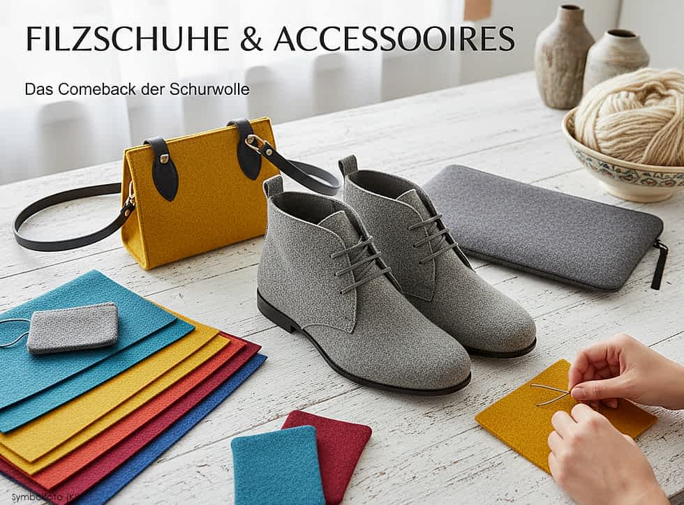 filz schuhe accessoires