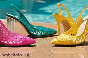 Warum High-Heels und Slingpumps aus Kunststoff den Weg von der Nische auf die internationalen Laufstege fanden
