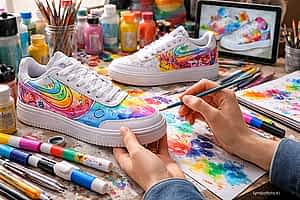 Keine passenden Schuhe gefunden? Die Lösung ist einfach: Werden Sie zum Schuhdesigner und gestalten Sie sich Ihre Schuhe einfach online selbst. Was bei Sneaker und Sportschuhen schon lange möglich ist, geht jetzt auch bei Pumps, Stiefel, High-Heels und eleganten Herrenschuhen. 