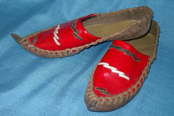 Opanken als Hausschuh von Rohde neu interpretiert Modell H/W 2009